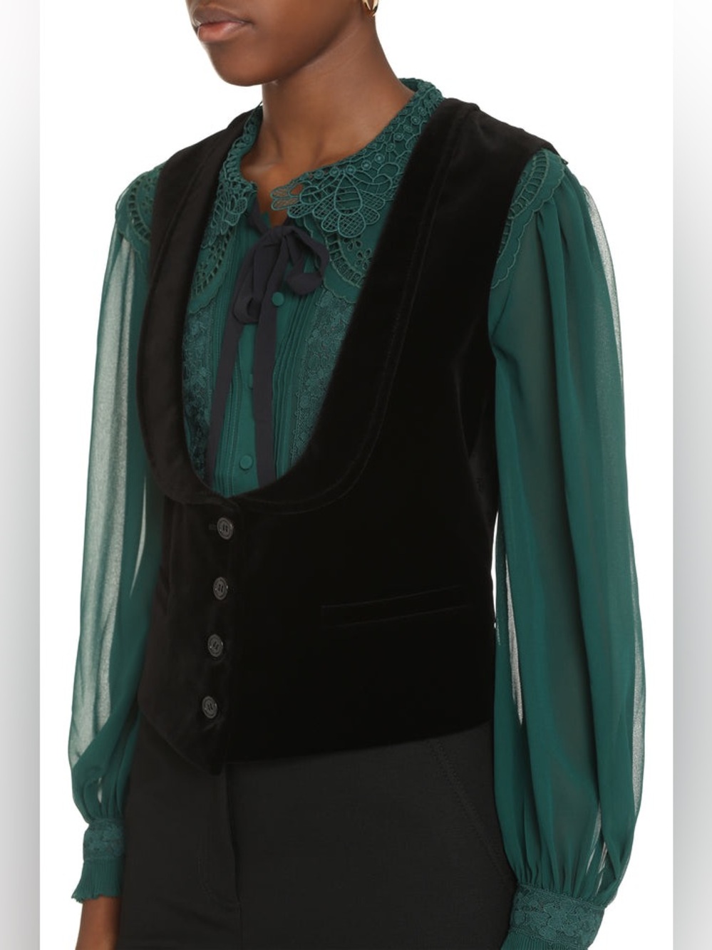 Gucci Velvet Waistcoat NWT